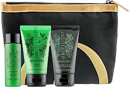 Парфумерія, косметика Набір  - Orofluido Amazonia (balm/35ml + shampoo/50ml + mask/40ml + bag)