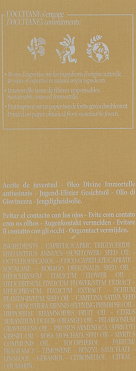 Масло для лица - L'Occitane Immortelle Divine Youth Oil — фото N3