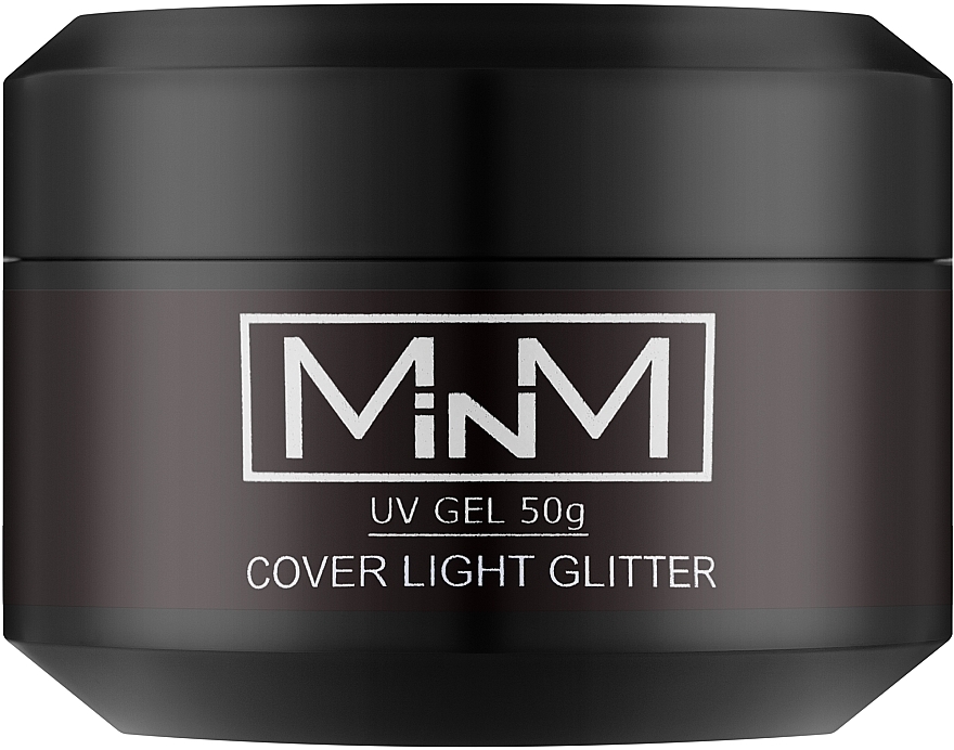 Гель камуфлюючий - M-in-M Gel Cover Light Glitter — фото N4