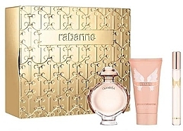 Paco Rabanne Olympea - Набор (edp/50ml + b/lot/75ml + edp/10ml) — фото N1