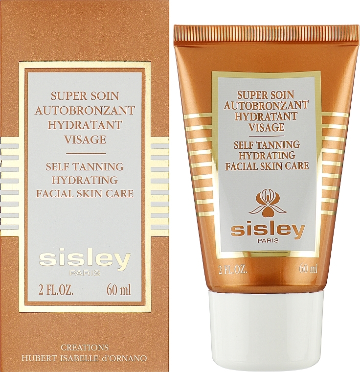 Увлажняющий крем-автозагар для лица - Sisley Self Tanning Hydrating Facial Skin Care (тестер) — фото N2