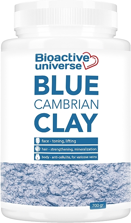 Глина блакитна, кембрійська - Bioactive Universe Blue Cambrian Clay — фото N1