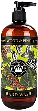 Парфумерія, косметика Рідке мило для рук "Сандал і рожевий перець" - The English Soap Company Kew Gardens Sandalwood & Pink Pepper Hand Wash