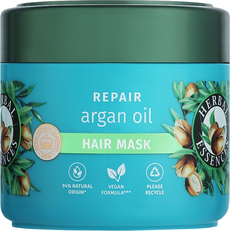 Маска для волосся "Відновлювальна арганова олія" - Herbal Essences Repair Argan Oil Hair Mask — фото N5