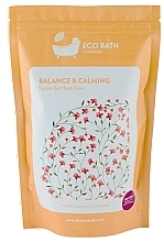 Парфумерія, косметика Сіль для ванни - Eco Bath London Balance And Calming Epsom Salt Bath Soak (дой-пак)