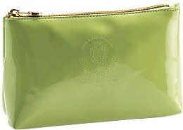 Духи, Парфюмерия, косметика Косметичка 21 x 5.5 x 13 см, салатовая - Santa Maria Novella Cosmetic Bag Apple Green