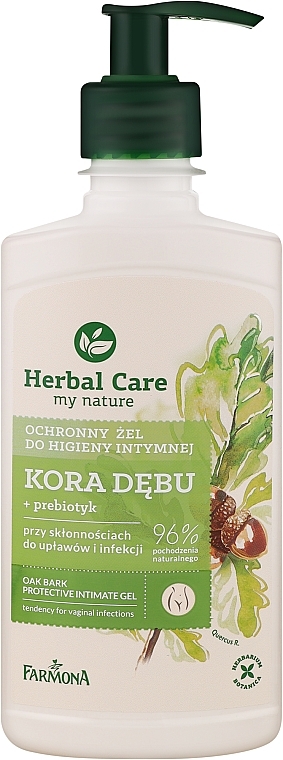 Гель для интимной гигиены "Кора дуба" - Farmona Herbal Care 