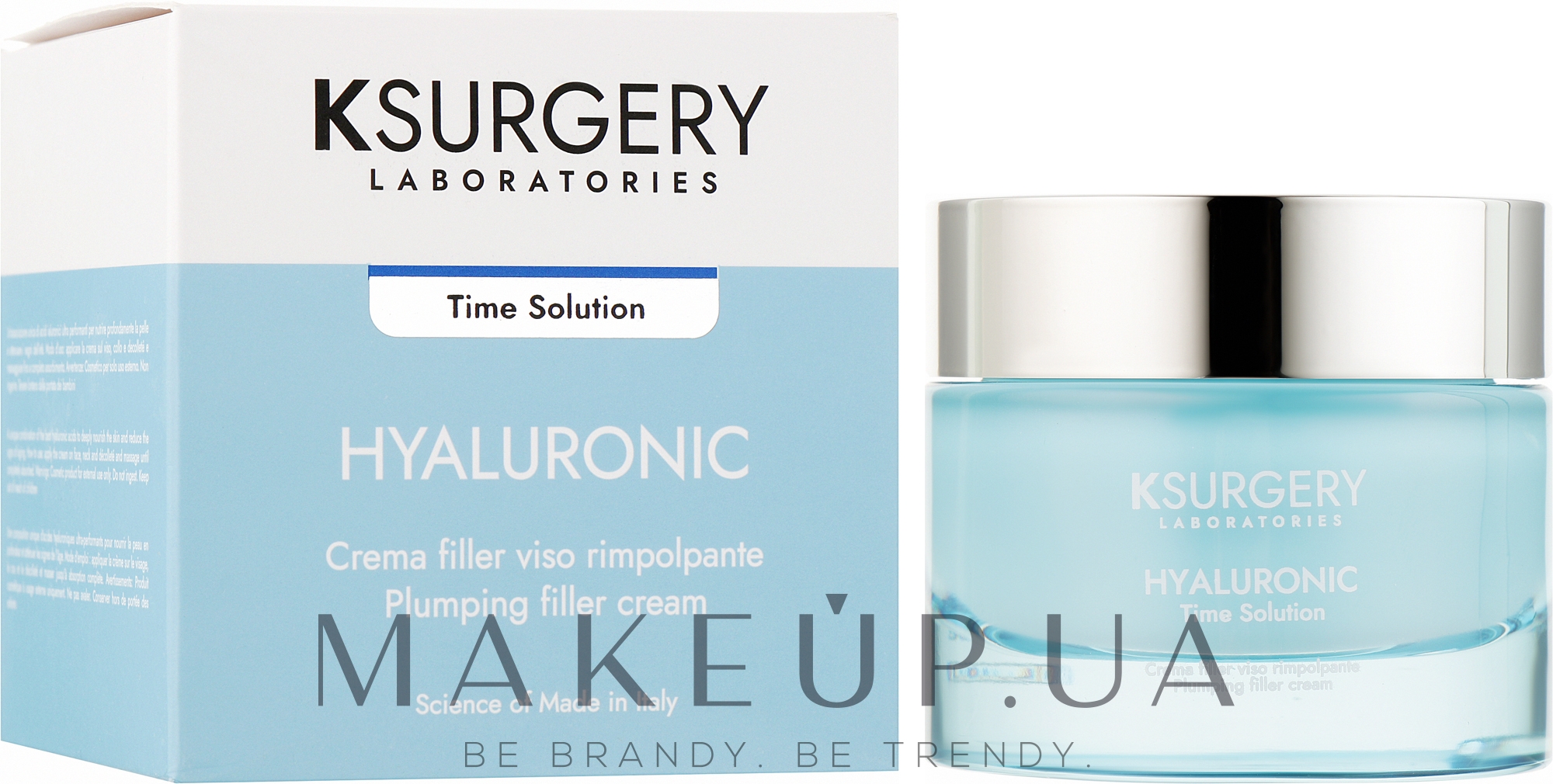 Крем-филер для придания объема - K-Surgery Hyaluronic Time Solution Plumping Filler Cream — фото 50ml