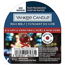 Ароматичний віск - Yankee Candle Wax Melt Big Apple Christmas — фото N1