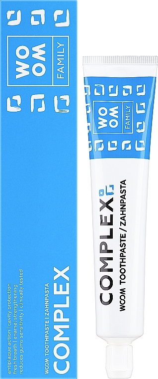 Зубная паста для комплексного ухода за зубами - Woom Family Complex Toothpaste — фото N2