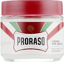 Крем до гоління - Proraso Red Pre Shaving Cream — фото N2