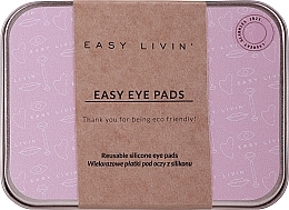 Багаторазові силіконові патчі для очей - Easy Livin Easy Eye Pads — фото N1