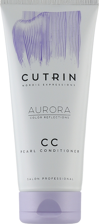 Тонирующий кондиционер "Перламутровый блеск" - Cutrin Aurora CC Pearl Conditioner