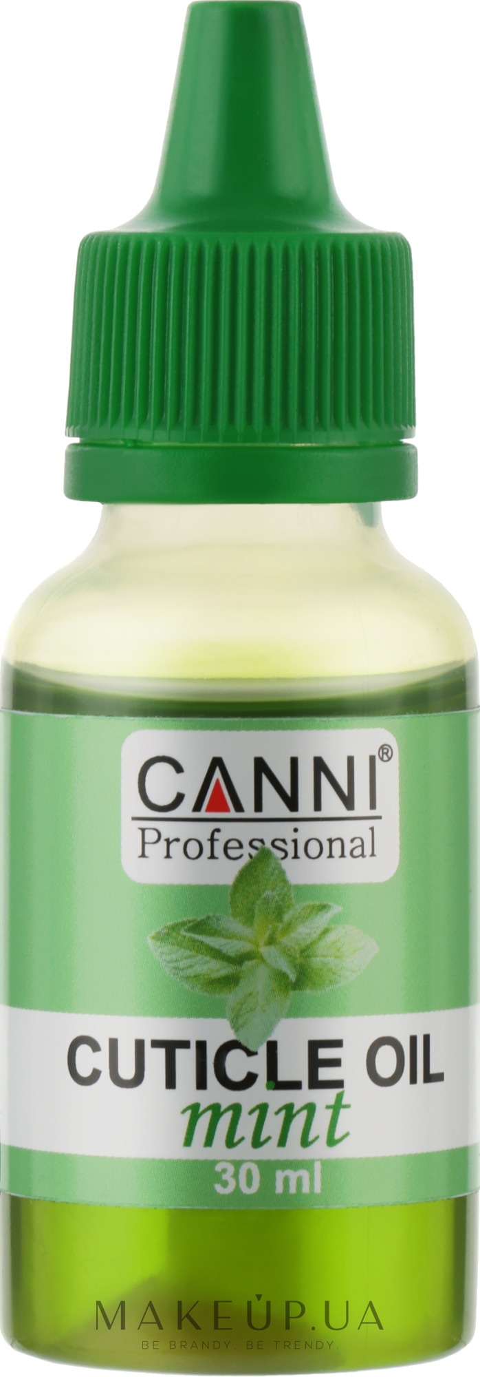 Масло для кутикулы "Мята" - Canni Cuticle Oil Mint — фото 30ml