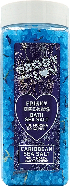 Сіль для ванн "Веселі мрії" - New Anna Cosmetics Body With Luv Sea Salt For Bath Frisky Dreams — фото N1