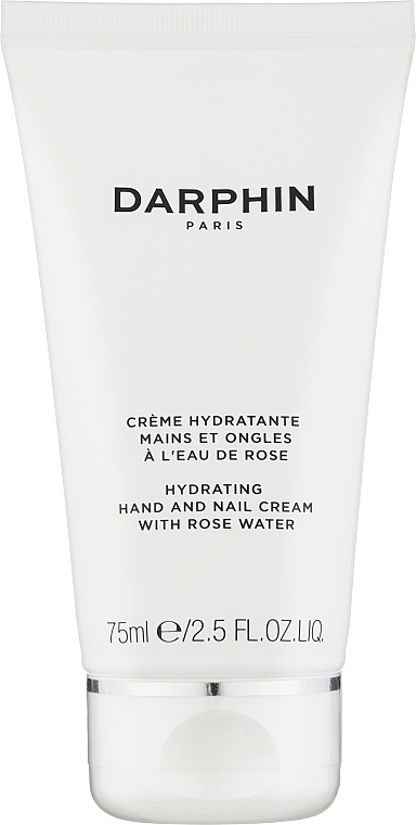 Увлажняющий крем для рук и ногтей с розовой водой - Darphin Hydrating Hand and Nail Cream With Rose Water