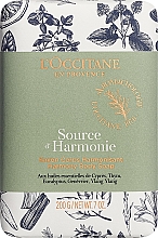 Парфумерія, косметика Мило "Джерело гармонії" - L'Occitane Source D’Harmonie Harmony Body Soap