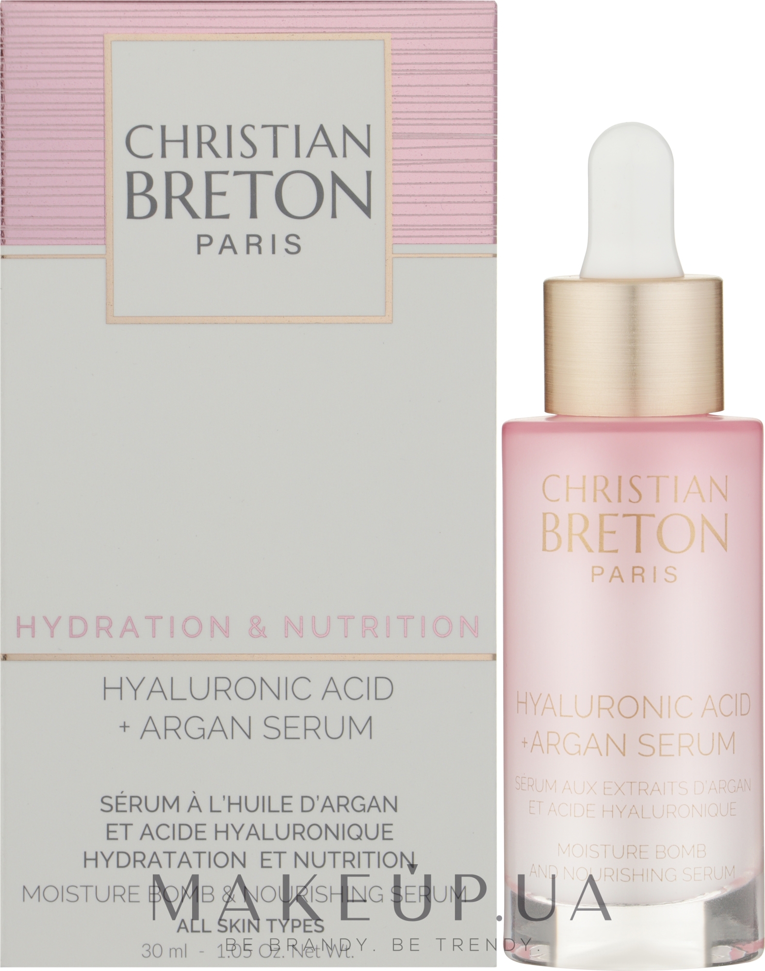 Сыворотка для лица - Christian Breton Hyaluronic Acid+Argan Serum — фото 30ml