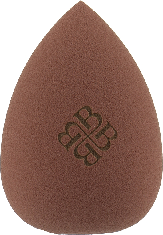 Спонж для макияжа в форме капли, коричневый, BG318 - Bogenia  — фото N1