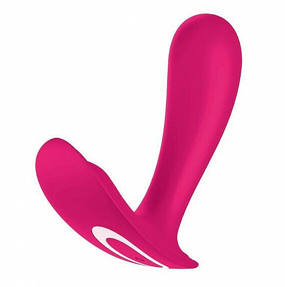 Вібратор з двома моторами для точки G, рожевий - Satisfyer Top Secret Pink — фото N1