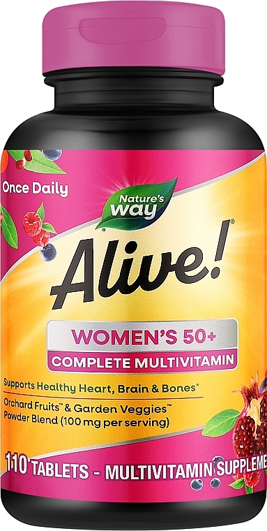 Пищевая добавка "Для женщин 50+" - Nature's Way Women's 50+ Complete Multivita-Min — фото N1