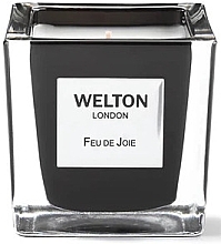 Парфумерія, косметика Welton London Feu De Joie - Парфумована свічка