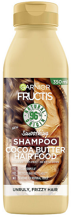 Шампунь для волосся - Garnier Fructis Hair Food Cocoa Butter Shampoo — фото N1