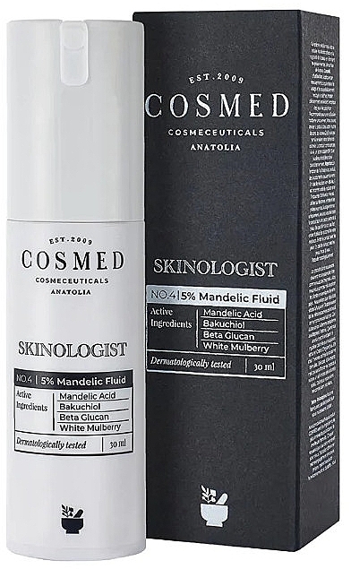 Крем-флюид с 5% миндальной кислоты - Cosmed Skinologist 5% Mandelic Fluid — фото N1