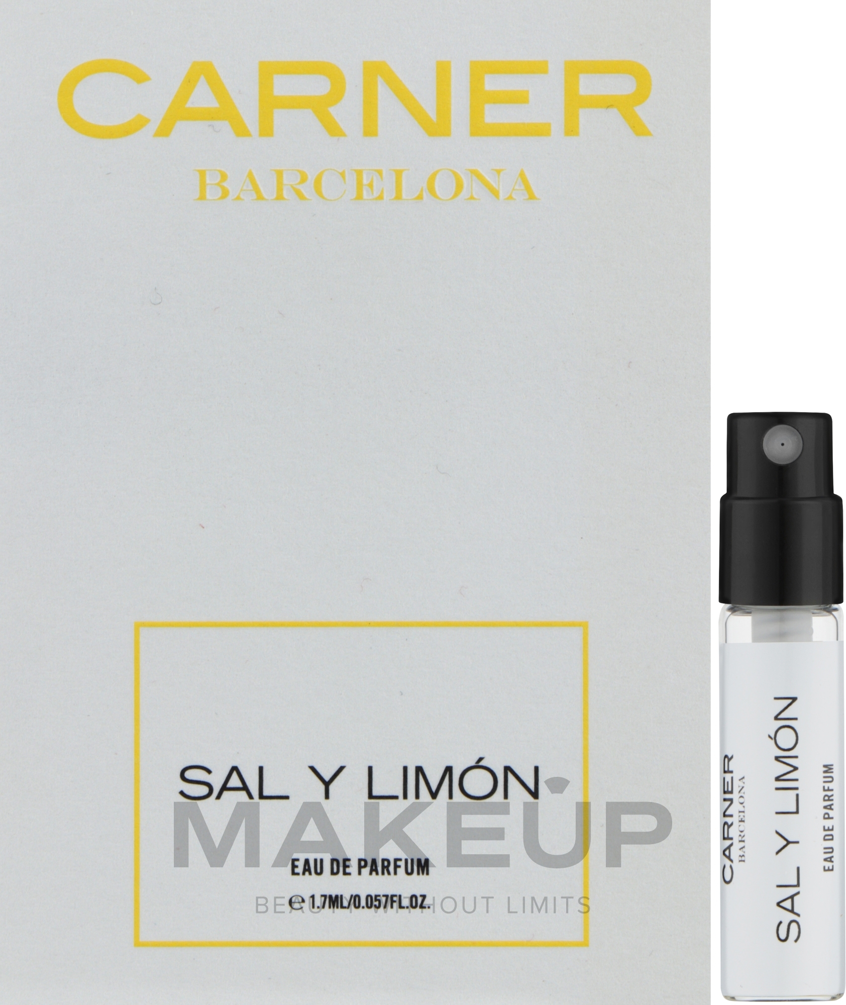 Carner Barcelona Sal Y Limon - Парфюмированная вода (пробник) — фото 1.7ml