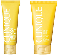 Духи, Парфюмерия, косметика Набор - Clinique Set Summer (f/cr/50ml + b/balm/150ml)