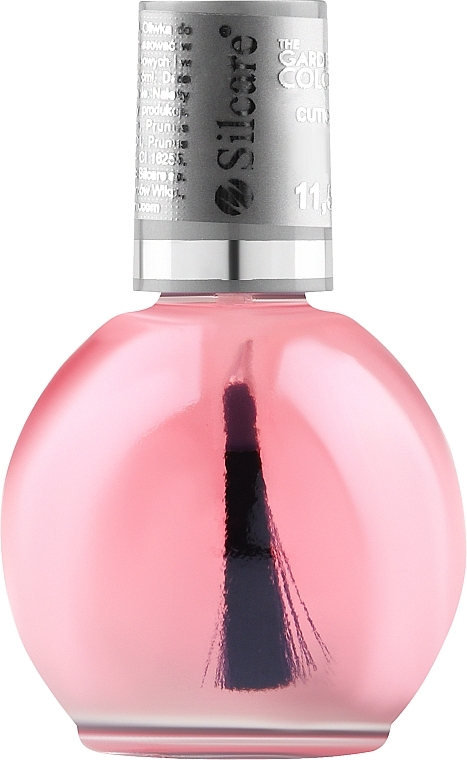 Олія для нігтів і кутикули з пензликом - Silcare Olive Raspberry Light Pink — фото N1