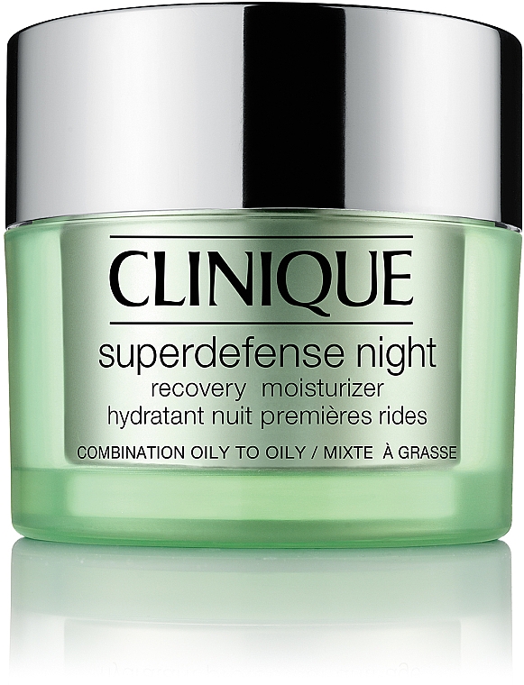 Ночной крем для лица - Clinique Superdefense Night Recovery Moisturizer 3/4 Combination Oily To Oily