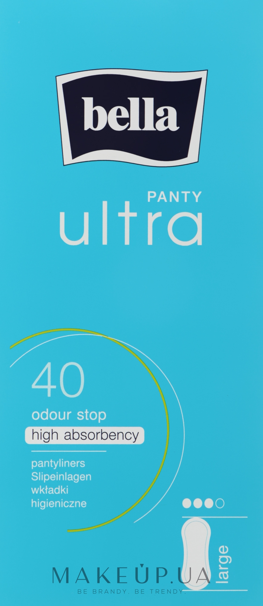 Щоденні прокладки Panty Ultra Large, 40 шт. - Bella — фото 40шт