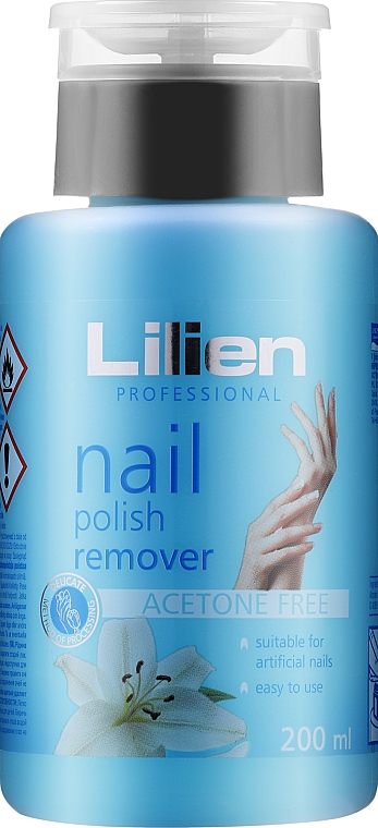 Жидкость для снятия лака без ацетона "Лилия" - Lilien Nail Polish Remover — фото N1