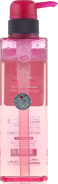 Шампунь для нормального волосся з проблемою сплутування - Milbon Deesse's Neu Due SilkyLuxe Shampoo — фото N4