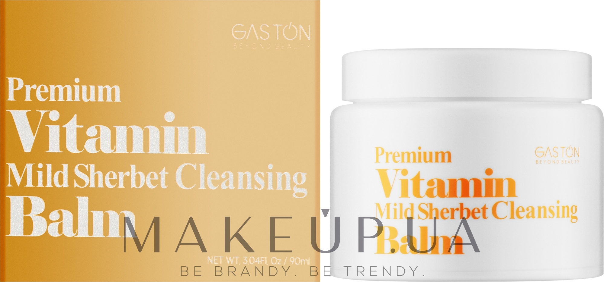 Гидрофильный бальзам - Gaston Premium Vitamin Mild Sherbet Cleansing Balm — фото 90g