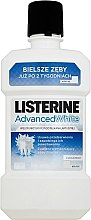 Парфумерія, косметика Ополіскувач для порожнини рота - Listerine Advanced White Clean Mint