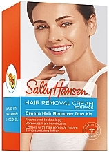 Духи, Парфюмерия, косметика Набор для удаления волос с лица - Sally Hansen Hair Remover Duo Kit For Face