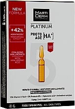 Омолаживающие ампулы для лица - Martiderm Platinum Photo-Age Ampollas  — фото N4