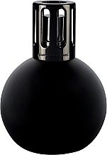 Лампа Берже, чорна матова, 400 мл - Maison Berger Boule Black Mat Lamp — фото N1