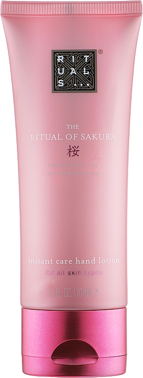 Лосьон для рук, для мгновенного ухода - Rituals The Ritual of Sakura Hand Lotion — фото N1
