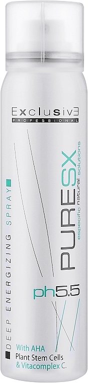 Спрей глубокой стимуляции для профилактики выпадения воло - Exclusive Professional Pure SX Deep Energizing Spray — фото N1
