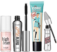 Парфумерія, косметика Benefit Honk if you are hot (f/balm/22ml + brow/gel/3g + marsala/8.5g + high/balm/6ml) - Набір