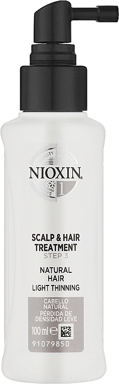 Живильна маска для волосся - Nioxin Thinning Hair System 1 Scalp Treatment — фото N1