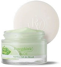 Крем для лица с органическим соком алоэ - Bottega Verde Aloe 24H Face Cream — фото N2