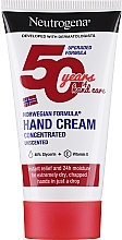 Парфумерія, косметика Концентрований крем для рук - Neutrogena Norwegian Formula Concentrated Unscented Hand Cream