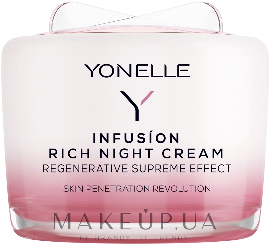 Нічний крем для обличчя та шиї - Yonelle Infusion Rich Night Cream — фото 55ml