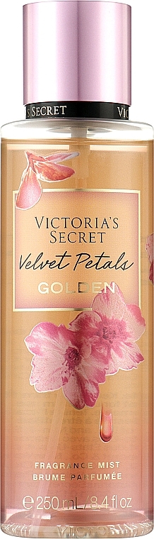 Парфюмированный мист для тела - Victoria's Secret Velvet Petals Golden Fragrance Mist — фото N1