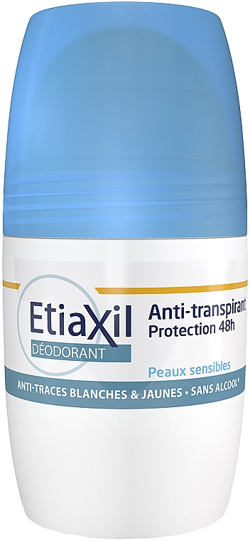 Антиперспирант-дезодорант шариковый "Защита 48 часов" - Etiaxil Anti-Perspirant Deodorant Protection 48H Roll-On 