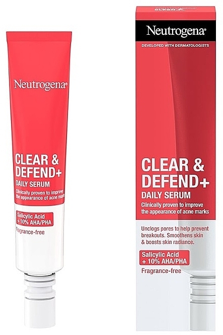 Сироватка для обличчя - Neutrogena Clear & Defend+ Daily Serum — фото N1